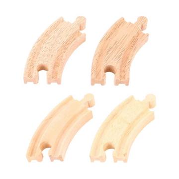 Bigjigs Rail Krátká kruhová kolej 10cm 4ks