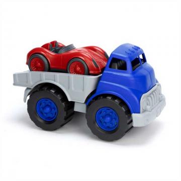 Green Toys Nákladní auto se závodním autem