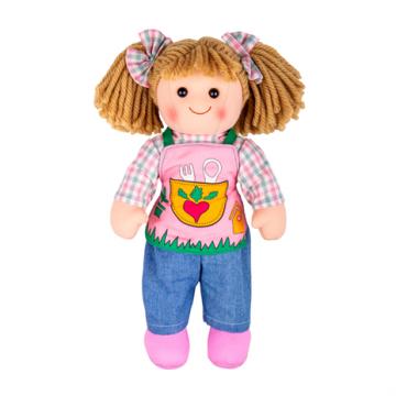 Bigjigs Toys Látková panenka Elsie 34cm