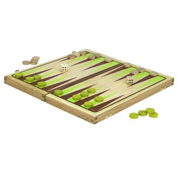 Jeujura Backgammon v dřevěném skládacím boxu